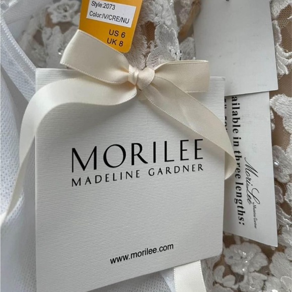 NEW WEDDING DRESS Morilee Gown No Alterations New With Tags Never Worn - Picture 8 of 13